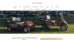 Desktop Screenshot of golfcaroutlet.com